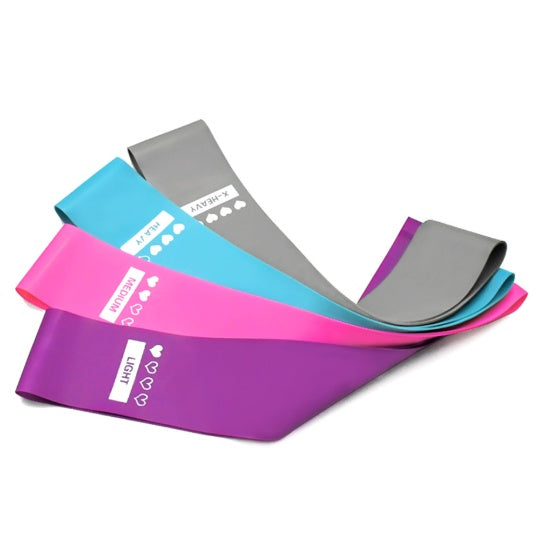 Resistance Bands Set (4er) – Effektives Ganzkörpertraining für Zuhause & unterwegs