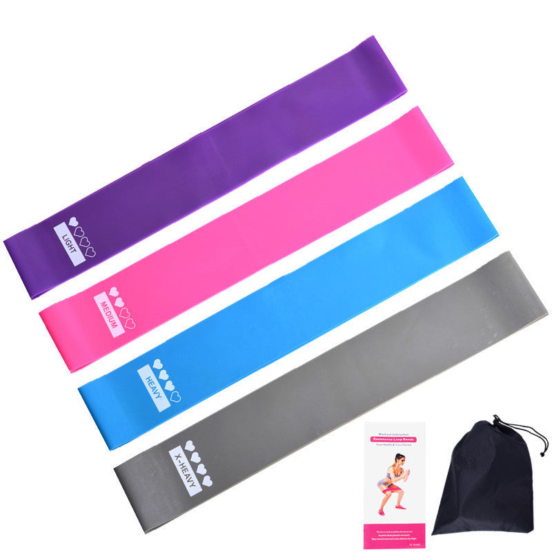 Resistance Bands Set (4er) – Effektives Ganzkörpertraining für Zuhause & unterwegs